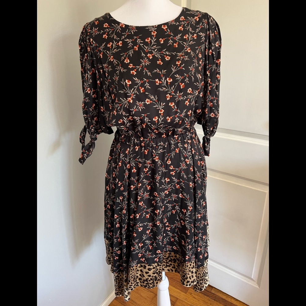 REBECCA TAYLOR LIA FLORAL DRESS